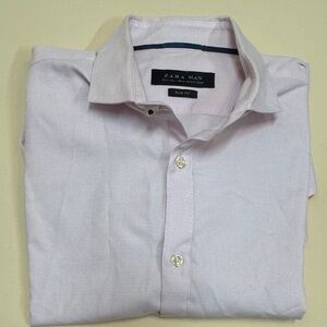 Zara Light Pink Dress Shirt